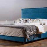 Chinese Antique Factory Hot Sell Furniture Fabric Bed/modern Fabric Beds thumbnail-1