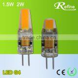 g4 Led NEW 1.5W 2W CE ROHS COB Led Bulb g4