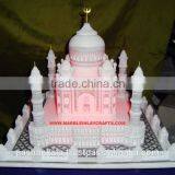 White Marble Lighting Taj Mahal Model thumbnail-1