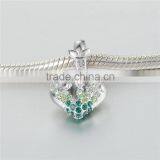 Fashionable Heart Shape Design Gemstone Charm Pendant Bracelet Jewelry thumbnail-5