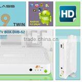 Azclass A9 Free Android tv Box DVB-S2 Support CCcam Youtube Chile Android thumbnail-4