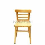 American Style Rattan Louis Bar Stool Antique Wood High Back Dining Chair thumbnail-2