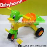 CE approved cheap lovely duck baby tricycle