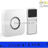 Forrinx supply wireless solar doorbell remote control wireless doorbell high end quality CE,FCC,RoHS