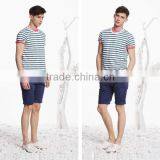 High Waist Casual Tight Slimming Cotton Mens Chino Shorts thumbnail-4