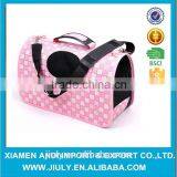 cute dog carrier bag dog kennel pet carrier dog bag