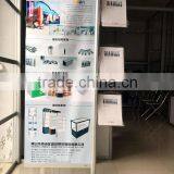 New Aluminum Showroom Sample and Brochure Display Racks Free Standing Display Panel Retail Display Stand thumbnail-1