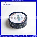 High Quailty Round Tin Box for Cookie Packaging