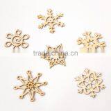 Wood Veneer Shapes, Wooden Snowflake thumbnail-1