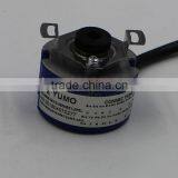 YUMO IHU4808 2500ppr 2P5L DC 5V UVW Signal Phase Hollow Incremental Encoder thumbnail-4