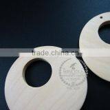 50mm Natural Wood Log Hollow Round Pendant Charm DIY Painting Charm Supplies 1800156 thumbnail-3
