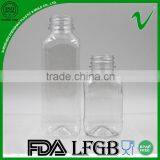 16oz Wholesale Square New Food Grade Plastic Bottle With Tamper Proof Lid