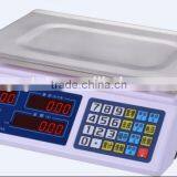30 kg LED/LCD Digital Weighing Price Scale With Stainless Steel Pan thumbnail-1
