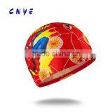 CNYE High Quality Kids Lycra Nylon Spandex Swimming Cap,New Promotional Silicone Kids Swim Cap thumbnail-4