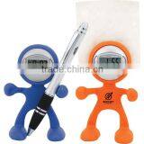 Cute Digital Man Shape Clock