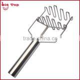 BT0208 Double Layer Stainless Steel Potato Press With Wire Head Potato Ricer Fruit Press thumbnail-2