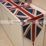 Small Minimum Wholesale Digital Printed Top Linen Fabric Custom Table Runner thumbnail-1