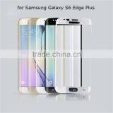 HOT SELL 3D Curved Full Cover Tempered Glass Screen Protector for Samsung Galaxy s6 Edge Plus Edge+ G9280 Anti-explosion Glass