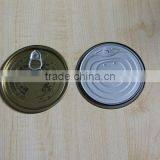 Tinplate Easy Open End for Fish or Meat Packing