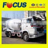 China Famous Brand 10m3 Mobile Concrete Truck Mixer thumbnail-5