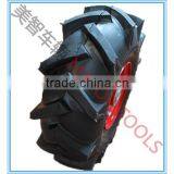 Herringbone Pattern Wheel 4.10/3.50-4 Mud Tire thumbnail-1