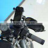 Adjustable Motorcycle Cell Phone Handlebar Rail Mount "X" Fork Holder Black New thumbnail-3