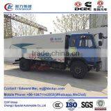 Dongfeng 4*2 4*4 Type 190hp 10 Ton Broom Sweepers Truck thumbnail-2