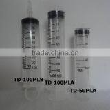 10ml 20ml 60ml 100ml Syringe Plastic Medical Large Oil Change Hydroponics Pressure Water CISS thumbnail-1