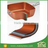 All in One Kitchen System Frying Pan Master Copper Chef Cookware thumbnail-3