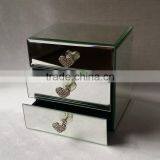 Fancy 3 Tiers Mirrored Jewelry Box thumbnail-2
