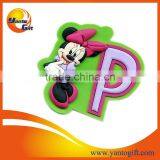 Cute Cartoon Soft Pvc Fridge Magnet for Promotion