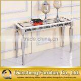 4 Stainless Steel Legs Console Table