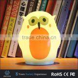 Multicolor Changing Led Night Light Mini Owl Led Sensor Nightlight Led Lamp thumbnail-3