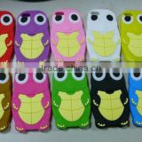 hot sale 2013 Tortoise Silicone mobile phone cover with 3D