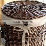 High Quality Boiled Hot Sale Wicker Laundry Basket thumbnail-1