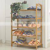 Wholesale Price Promotional Natural Wooden Shoe Racks,wooden Rack Shelf thumbnail-6