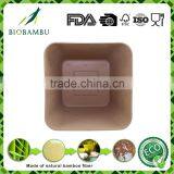 Wholesale Inexpensive Biological Bamboo Fiber Mini Flower Pot thumbnail-2