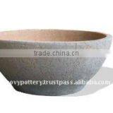 Vietnam Old Stone Outdoor Planter, Outdoor Pottery thumbnail-1