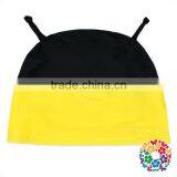 Toddler Children Lovely Bee 2Pcs Swimsuit Black And Yellow Stripe Kids Swimwear thumbnail-2