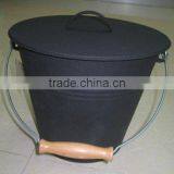 Galvanized Coal Bucket for Camping