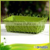 European Modern Rural Style Handmade Decorative Standing Metal Wire Vases thumbnail-2