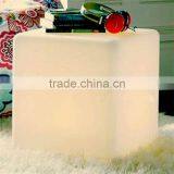 Hot Sale Rgb Multi Color Bright Glowing Lighting up Cube Chair
