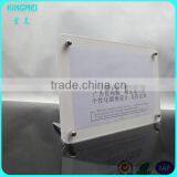 KM-CP38 Custom 7x5,10x8 Table Long Screws Clear Acrylic Plastic Paper Photo Frame thumbnail-4
