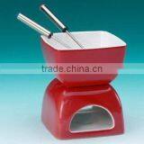Chocolate/cheese Fondue, Ceramic Hotpot, Porcelain Pot,ceramic Pot thumbnail-1