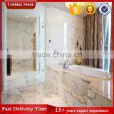 Italy Top Quality Interior Design Statuario White Marble Slab thumbnail-4