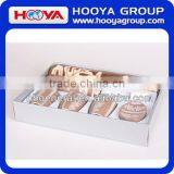 Curtain Bath Mat 7pcs Brown Ceramic Gold Coloured Bathroom Accessories thumbnail-1