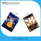 High Quality White Clip Close Rigid Hard Handle Plastic Bag for Shopping thumbnail-1