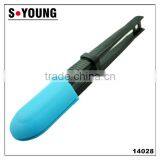 14028 New Style Kitchen and Barbecue Grill Tongs Silicone Plastic Handle Food Tong thumbnail-2