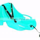 Baby Luge Bebe Plastic Towable Kids Snow Sled With Backrest,toddler Pull Sled -30temp 24h Cold Resistance Test thumbnail-2