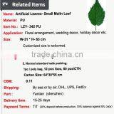 PU Natural Looking Leaves Foliage Plants Wholesale Artificial Leaves thumbnail-2